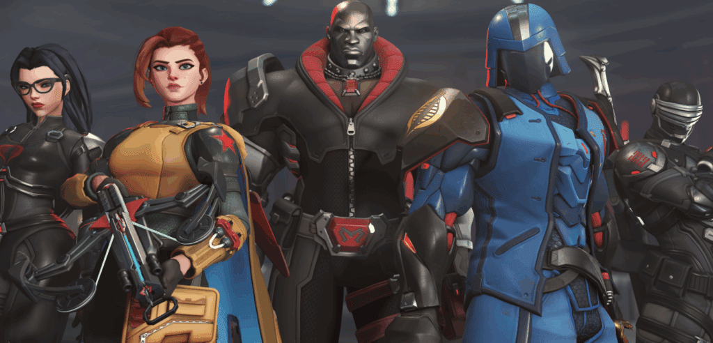Overwatch 2 G.I. Joe skins