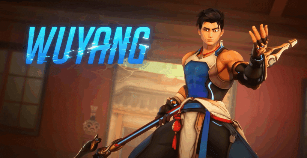 Overwatch 2 support hero Wuyang in-game character model