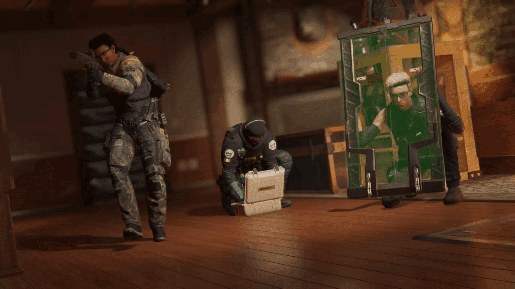 Rainbow Six Siege X in-game screenshot featuring Twitch, Osa, and Rauora